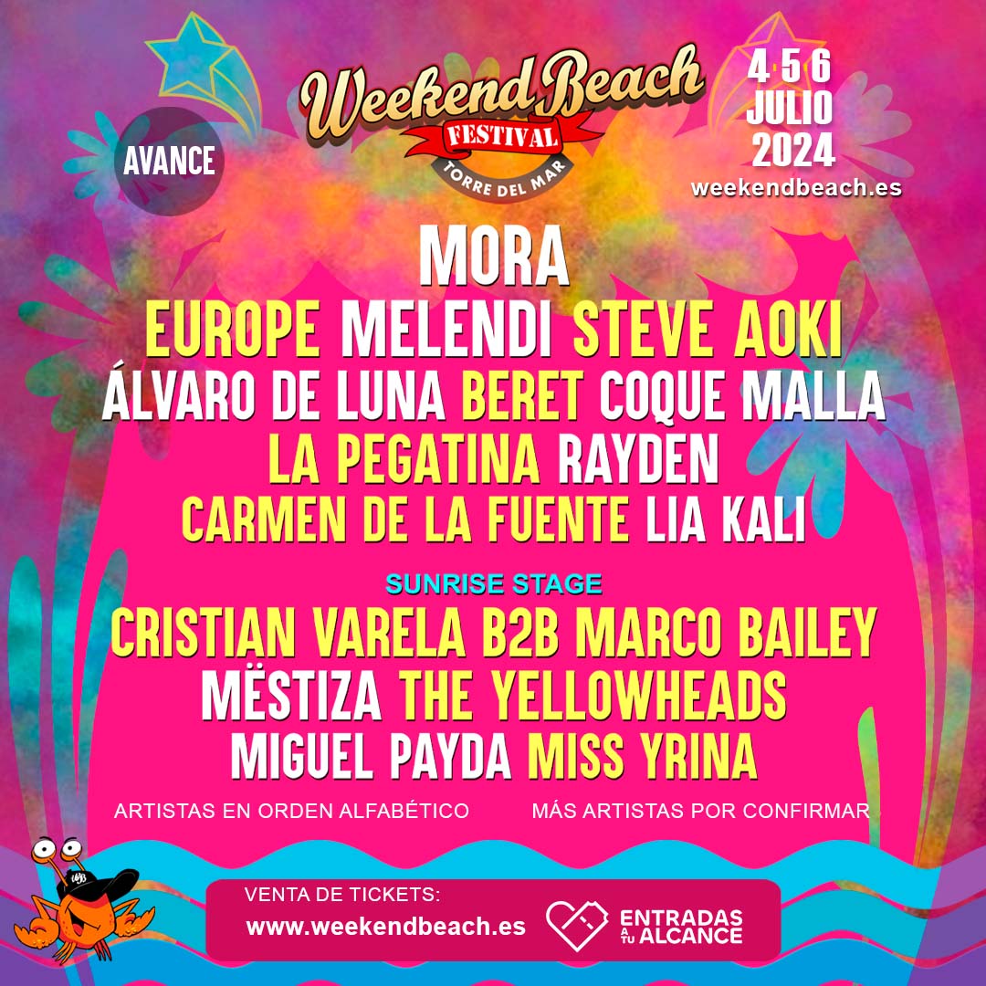 Weekend Beach Festival se presenta en FITUR