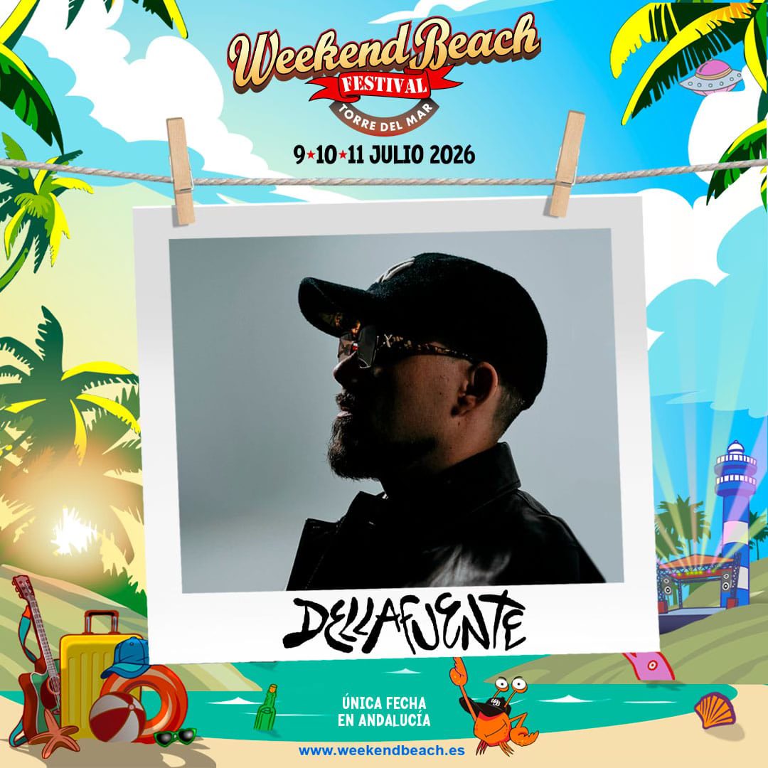 Dellafuente, el bombazo de headliner para el cierre de Weekend Beach Festival con su único concierto en Andalucía