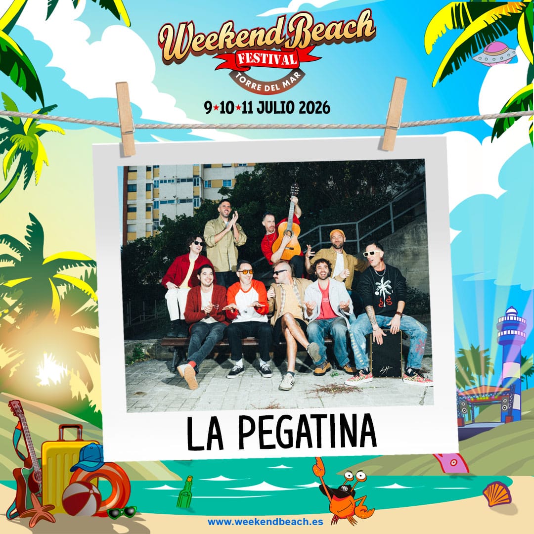 Weekend Beach volverá a ser la casa más festivalera de La Pegatina que vuelven a los escenarios en 2026