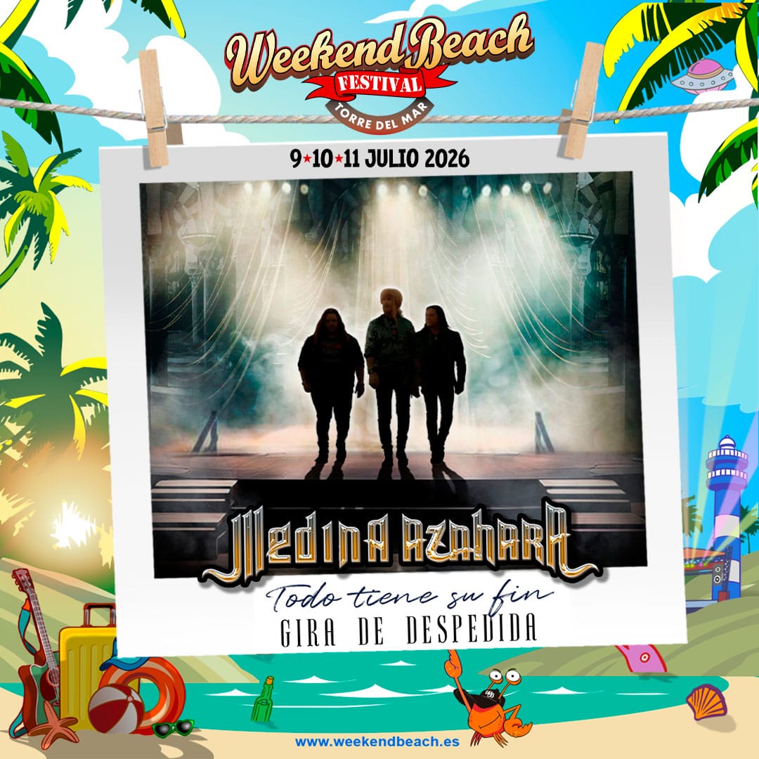 Weekend Beach Festival será escenario de la gira de despedida de la mítica banda de rock andaluz, Medina Azahara